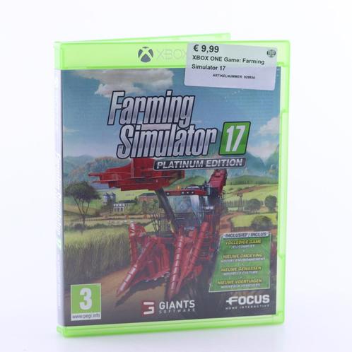 XBOX ONE Game: Farming Simulator 17, Spelcomputers en Games, Games | Xbox One, Zo goed als nieuw