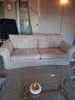 Te koop, bankstel en eethoek, Ophalen, Zo goed als nieuw, Rechte bank, Stof