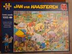 Jan van Haasteren - Kamperen in het Bos - 1000 stukjes, Ophalen of Verzenden, 500 t/m 1500 stukjes, Gebruikt, Legpuzzel