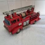 Vintage Metalen Brandweerauto ( Japan ), Verzamelen, Speelgoed, Ophalen of Verzenden, Gebruikt