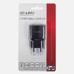 Partij van 10 stuks dual wall chargers laders 10 voor €19,95, Ophalen of Verzenden, Nieuw