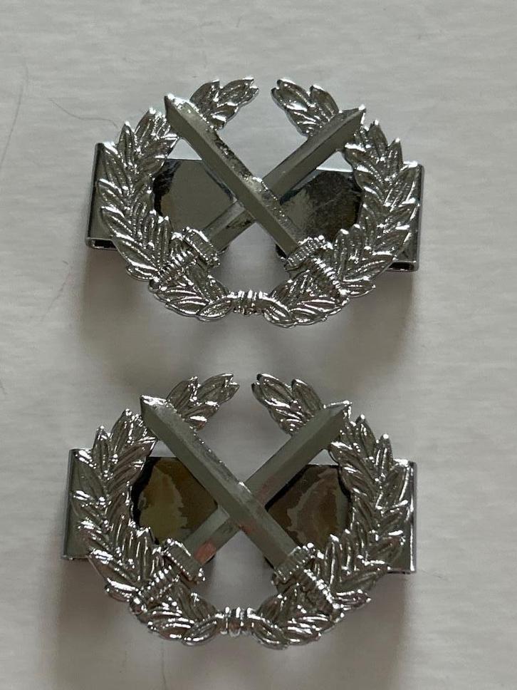 Korps Rijkspolitie rangonderscheiding Opperwachtmeester, Verzamelen, Militaria | Algemeen, Landmacht, Embleem of Badge, Nederland
