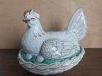 Eiermand kip schaal staffordshire pottery, Antiek en Kunst, Ophalen