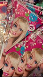 Barbie vlaggenlijn/puntslinger thema Barbie versiering, Ophalen of Verzenden, Nieuw, Versiering, Verjaardag