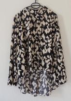 Mooie zwart/beige Blouse, Ophalen of Verzenden, Nieuw, Zwart, Blouse of Tuniek