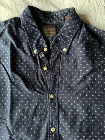 + Zo goed als nieuwe Scotch & Soda donkerblauwe blouse. Mt L beschikbaar voor biedingen