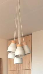 Hanglamp Albert van Made, Huis en Inrichting, Lampen | Hanglampen, Ophalen, Zo goed als nieuw, Hout, Minder dan 50 cm