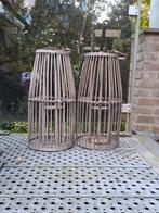 Houten Kandelaars Set Tuinverlichting MOET WEG! €5, Ophalen, Gebruikt