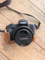 Canon eos m50 incl canon macro lens ef-m 28mm en ef adapter!, Ophalen, Zo goed als nieuw, Canon