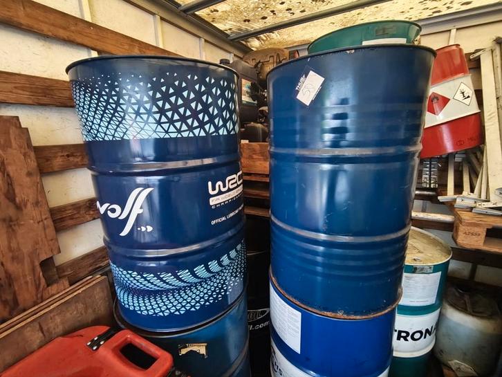 Olievaten / Tonnen - 200L & 60L - Stookton / Vuurton, Tuin en Terras, Vuurkorven, Ophalen of Verzenden