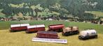 Marklin partij goederen wagons, Hobby en Vrije tijd, Modeltreinen | H0, Wisselstroom, Wagon, Ophalen of Verzenden, Zo goed als nieuw