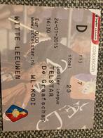 TICKET TELSTAR-DE GRAAFSCHAP 14-15, Ophalen of Verzenden, Zo goed als nieuw, Overige binnenlandse clubs, Overige typen