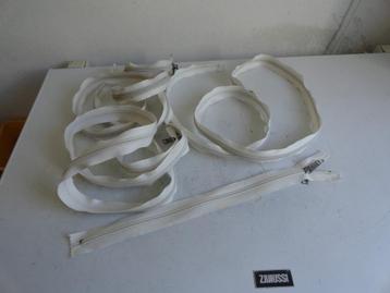 Risten, ritssluitinge, zeer stevig, wit 175 cm beschikbaar voor biedingen