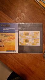 Postzegelmapje 100 Jaar Coöperatieve Rabobank, Ophalen of Verzenden, Na 1940, Postfris