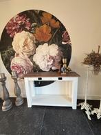 Moderne Sidetable hout/mdf, Huis en Inrichting, Tafels | Sidetables, Ophalen, 100 tot 150 cm, Nieuw, Landelijk
