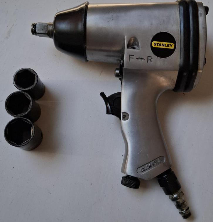 Stanley 1/2” slagmoersleutel (lucht), Auto diversen, Autogereedschap, Gebruikt, Ophalen of Verzenden