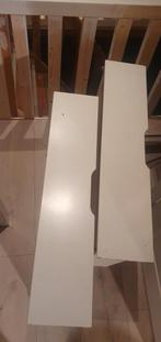 2x 95cm Witte bedlade voor onder bed, Huis en Inrichting, Slaapkamer | Bedden, Ophalen, Gebruikt, 90 cm, Eenpersoons