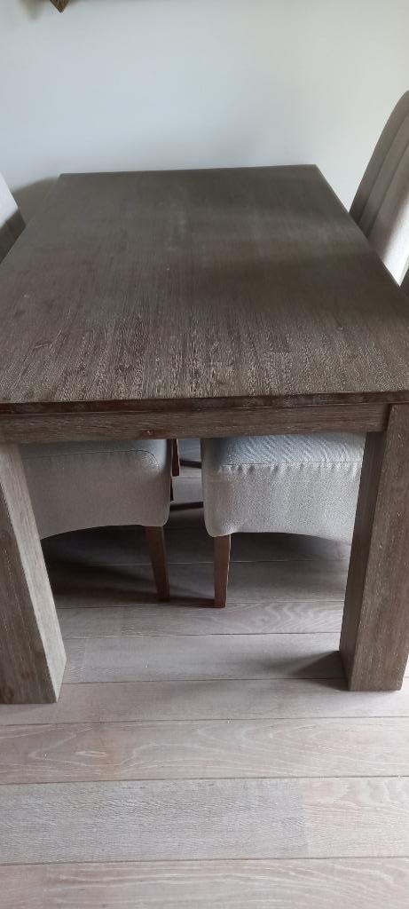 Tafel, Huis en Inrichting, Tafels | Eettafels, Gebruikt, 50 tot 100 cm, 150 tot 200 cm, Rechthoekig, Ophalen
