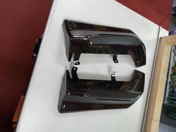 Luchtgeleiders voor de achterhoek bumper, zwart/donker rood beschikbaar voor biedingen