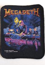 MEGADETH vrij zeldzame 1990 rust in peace vintage patch 15, Verzenden, Nieuw, Kleding