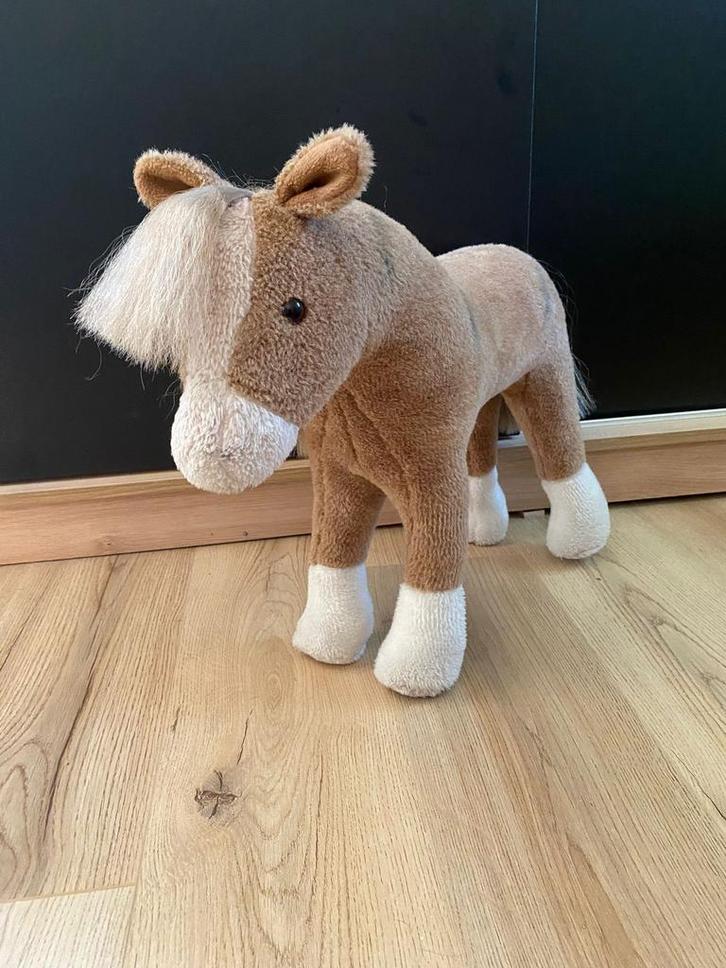 Götz paard te koop, Kinderen en Baby's, Speelgoed | Knuffels en Pluche, Gebruikt, Paard, Ophalen of Verzenden