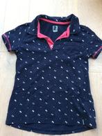 Leuke zomerse polo met paarden Fouganza - decathlon 134/140, Gebruikt, Meisje, Ophalen of Verzenden, Fouganza - decathlon