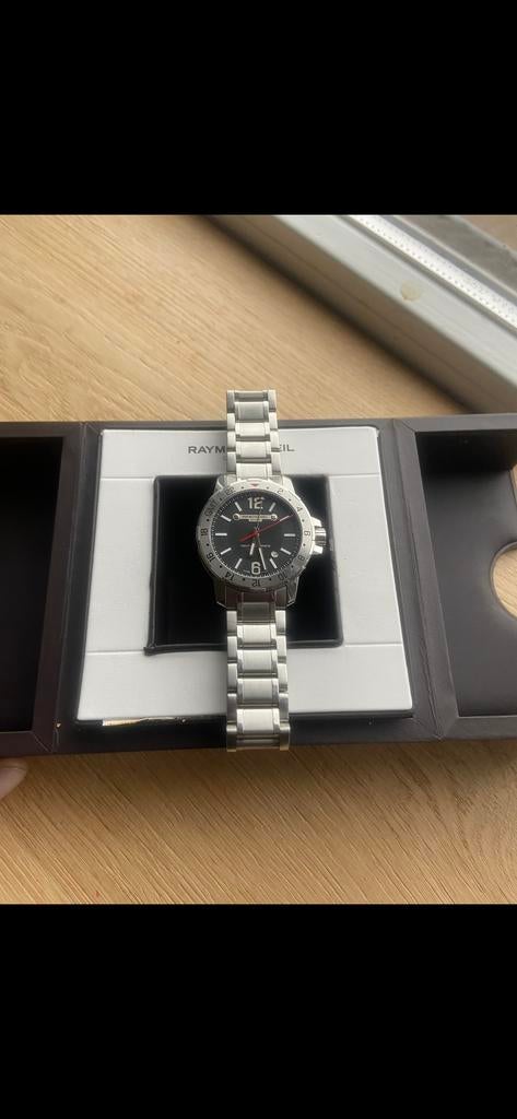 Raymond Weil Herenhorloge - Stijlvol en Elegant, Gebruikt, Staal, Polshorloge, Ophalen