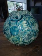 Twee unieke bolvazen, Overige kleuren, Ophalen of Verzenden, Minder dan 50 cm, Glas