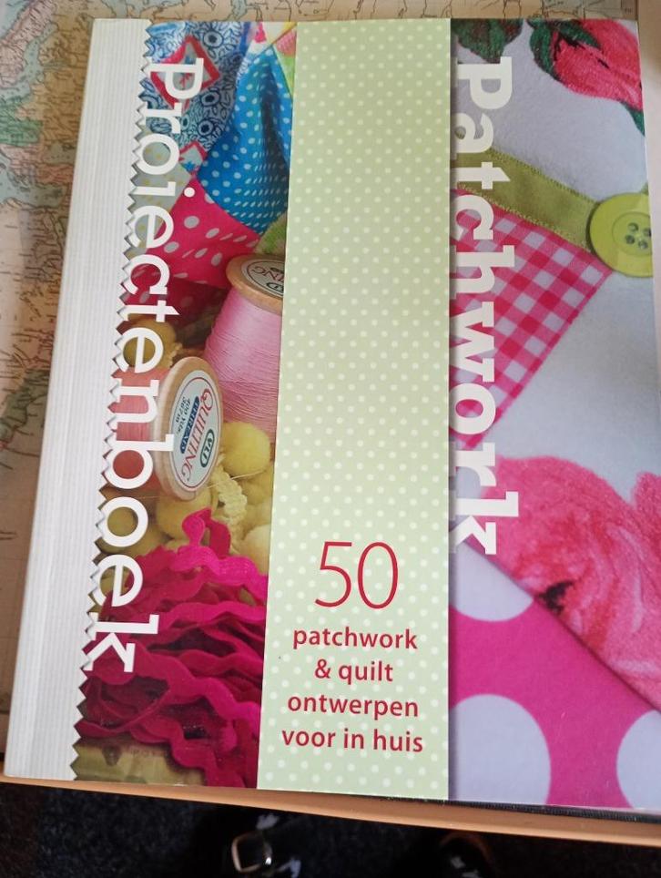 Patchwork projectenboek, Boeken, Hobby en Vrije tijd, Nieuw, Borduren en Naaien, Ophalen of Verzenden