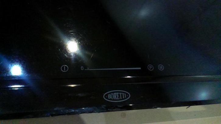 Boretti inductie kookplaat  BIK78, Witgoed en Apparatuur, Kookplaten, Gebruikt, Vrijstaand, Gas, 4 kookzones, Ophalen