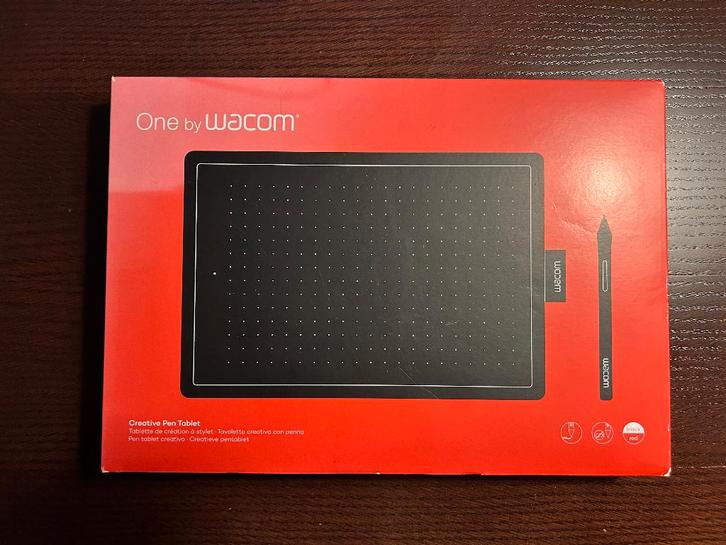 One by Wacom - Creative Pen Tablet, Computers en Software, Tekentablets, Zo goed als nieuw, Bedraad, Ophalen of Verzenden