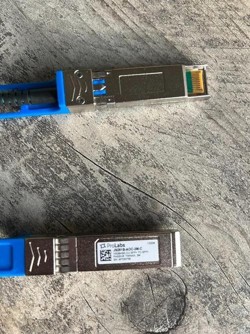 Prolabs J9281B compatibele 10GBase-CU SFP 3 meter, Computers en Software, Pc- en Netwerkkabels, Nieuw, Ophalen of Verzenden