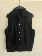 Zara Bodywarmer Spijkerstof Zwart - Maat M, Kleding | Heren, Maat 48/50 (M), Zwart, Nieuw, Ophalen of Verzenden