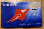 1 x Philips CD one 90 cassettebandje (nieuw in folie!)., Overige genres, 1 bandje, Ophalen of Verzenden, Nieuw in verpakking
