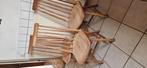 Houten stoelen 3 stuks, Ophalen, Gebruikt, Overige kleuren, Drie
