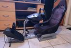 Playseat met Thrustmaster stuur en pedalen voor Kids, Ophalen, Gebruikt