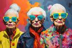 Felix van Horst - Groovy Grannies XXL, Antiek en Kunst, Ophalen