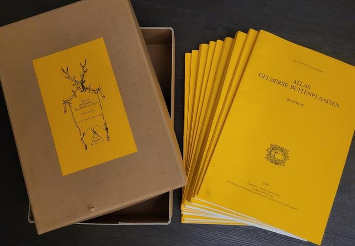 Historische Atlas Gelderse Buitenplaatsen. De Veluwe, Boeken, Atlassen en Landkaarten, Zo goed als nieuw, Overige atlassen, Nederland