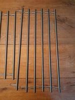 16 rvs keuken handgrepen, Ophalen of Verzenden, Minder dan 25 cm, Minder dan 50 cm, Minder dan 100 cm