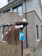 Ooievaar op nest huren - Gekkepoppen bezorgservice Twente, Ophalen of Verzenden