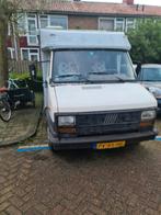 Fiat camper 2.0 benzine 1986 nieuwe apk, Caravans en Kamperen, Campers, Benzine, Particulier, Half-integraal, Fiat