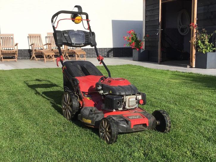 Güde BIG WHEELER 554.2R- Benzine Grasmaaier, Tuin en Terras, Grasmaaiers, Gebruikt, Ophalen
