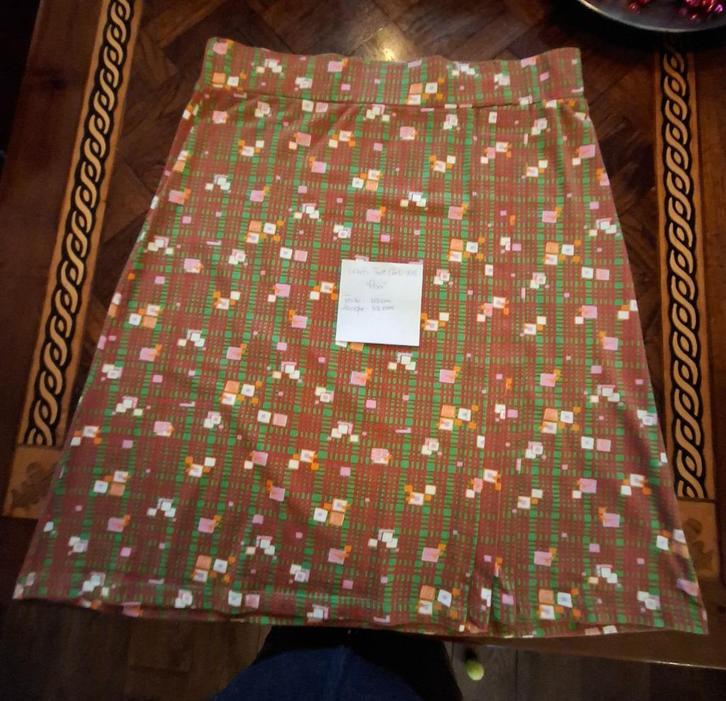 Rok Who's That Girl XXL, Kleding | Dames, Rokken, Zo goed als nieuw, Maat 46/48 (XL) of groter, Groen, Onder de knie, Ophalen of Verzenden