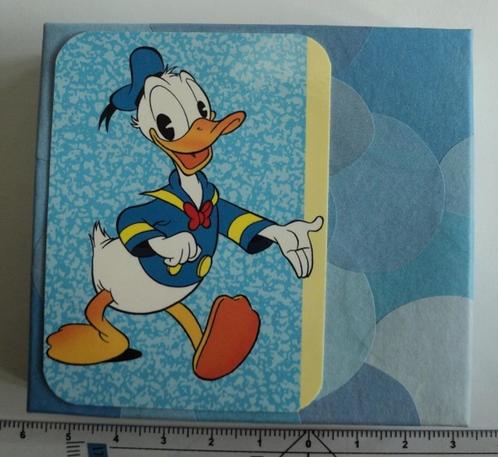d012) doosje Donald Duck voor bv zeskantige labels of geld, Hobby en Vrije tijd, Feestartikelen, Zo goed als nieuw, Ophalen of Verzenden