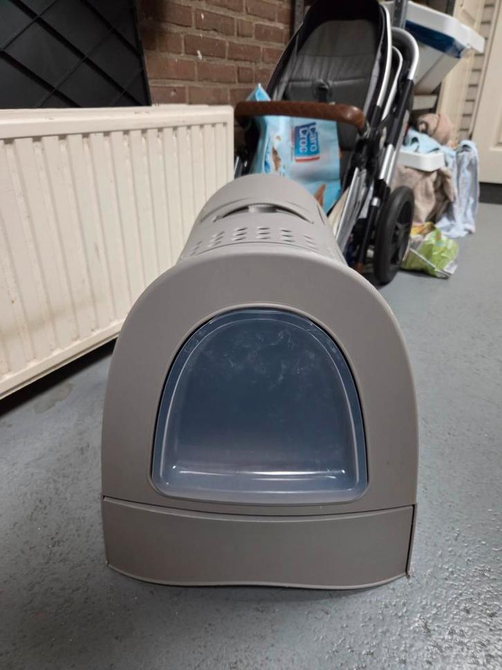 Kattenbak, Dieren en Toebehoren, Kattenbakken, Gebruikt, Gesloten, Ophalen