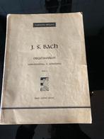 bladmuziek orgel J.S. Bach. Orgelwerken, Muziek en Instrumenten, Bladmuziek, Orgel, Gebruikt, Klassiek, Ophalen of Verzenden