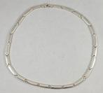 Zilveren ketting fantasie schakels 38 cm antiek 925 zilver, Ophalen of Verzenden, Zo goed als nieuw, Zilver, Zilver