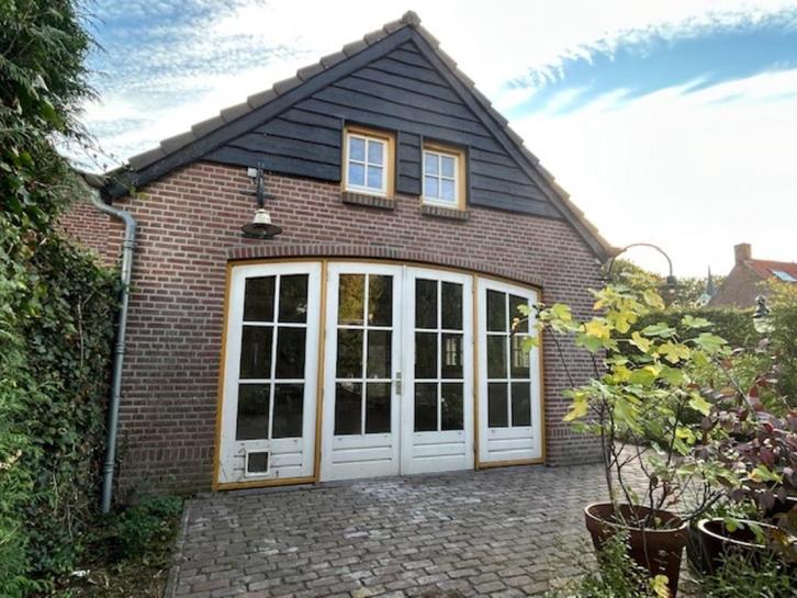 grote achterpui / tuindeuren / kozijn met boogvorm i.z.g.st., Doe-het-zelf en Verbouw, Kozijnen en Schuifpuien, Gebruikt, Overige typen