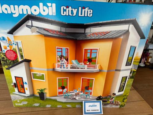 Playmobil Modern Woonhuis - 9266, Kinderen en Baby's, Speelgoed | Playmobil, Zo goed als nieuw, Ophalen
