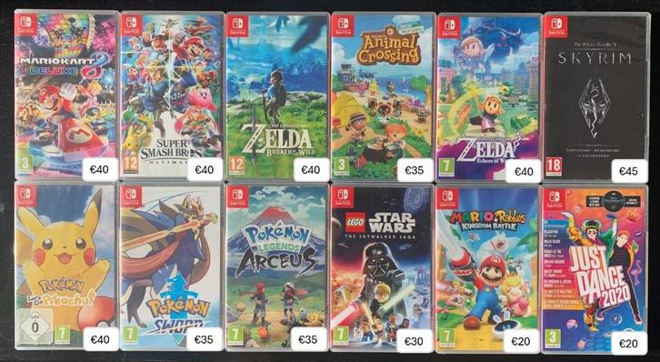 Nintendo Switch spellen, Spelcomputers en Games, Games | Nintendo Switch, Zo goed als nieuw, Avontuur en Actie, 3 spelers of meer